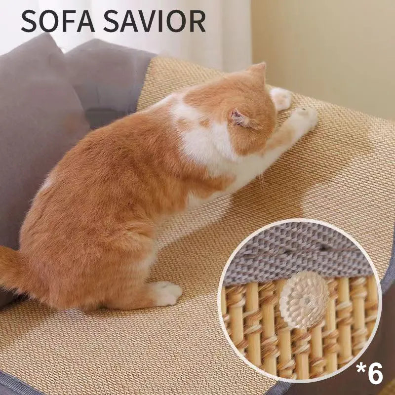 Protetor de Sofá para Gatos - Capa Anti Arranhões